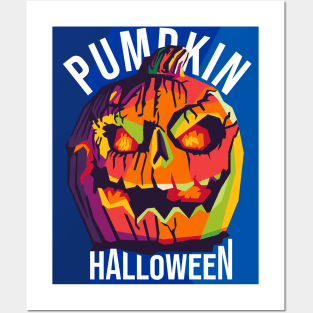 halloween pumpkin spooky Posters and Art